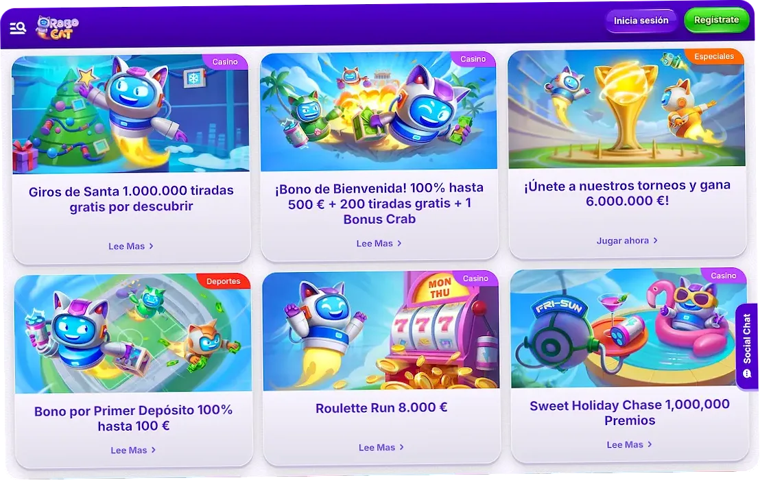 Robocat Casino Bonus