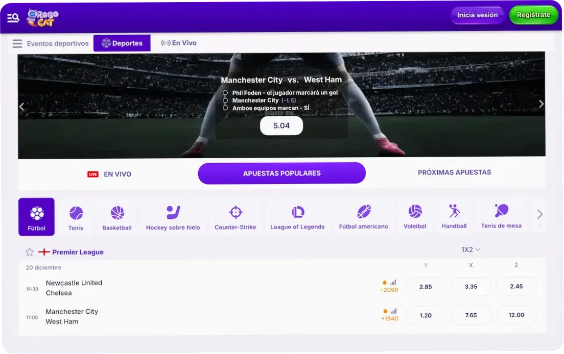 Robocat Apuestas Deportivas